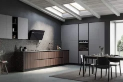 Cucina Angolare moderna Trend Frame modulare