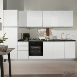 Cucina bloccata Lab 300cm