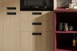 Cucina Lineare moderna Matis Open modulare