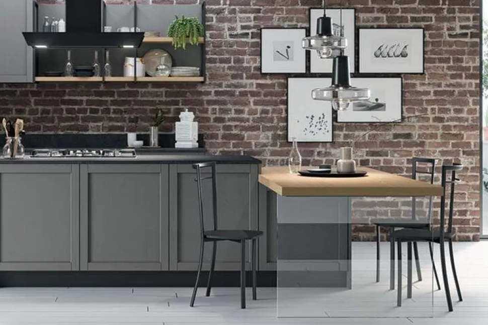 Cucina Moderna Alevè Jey modulare