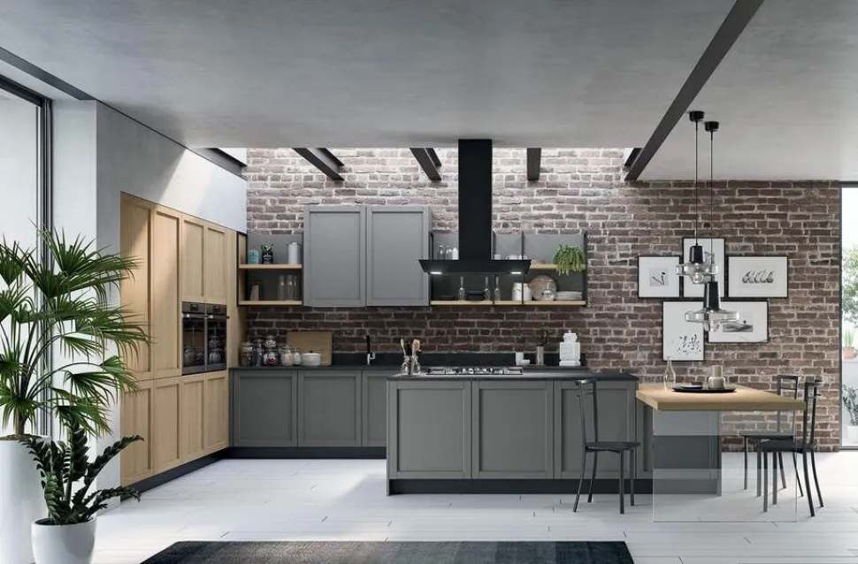 Cucina Moderna Alevè Jey modulare