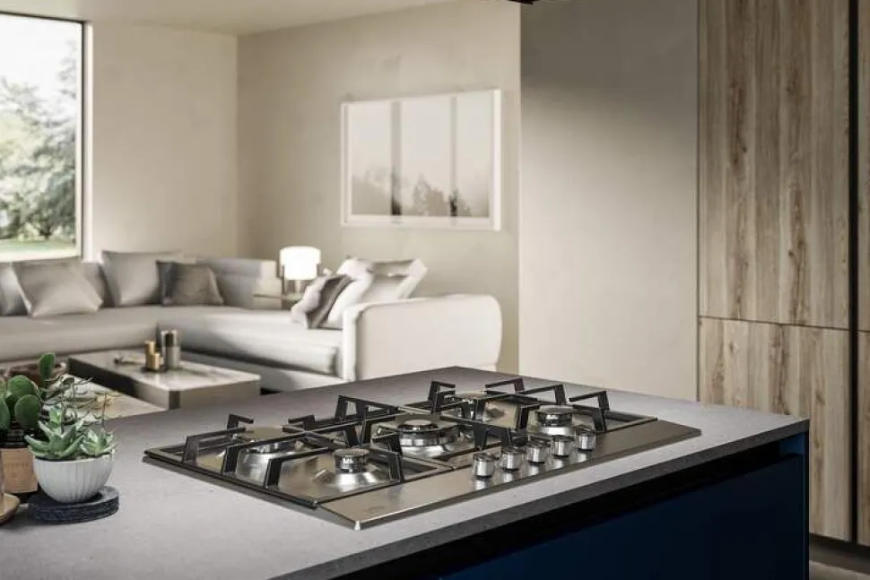 Cucina moderna con isola Alessia Open modulare