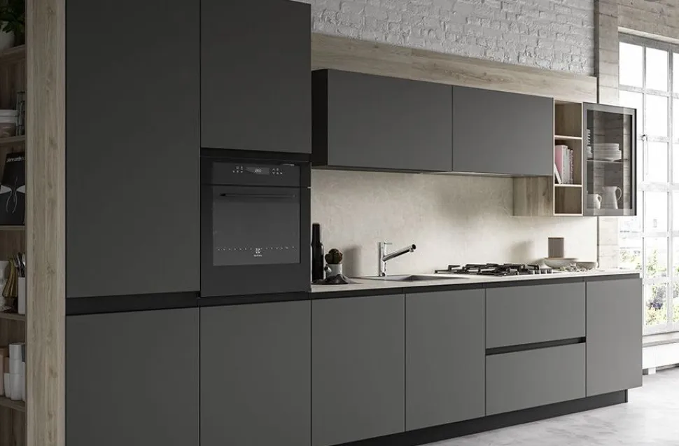Cucina Moderna Open Like Lineare L.435 personalizzabile