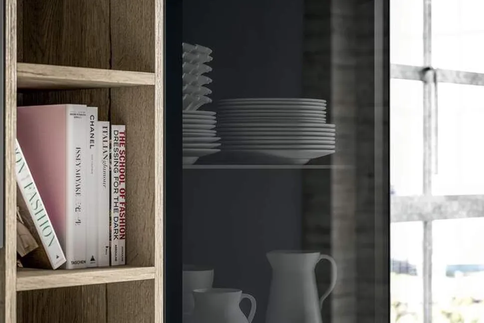 Cucina Moderna Open Like Lineare L.435 personalizzabile