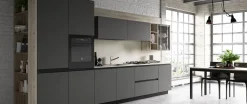 Cucina Moderna Open Like Lineare L.435 personalizzabile