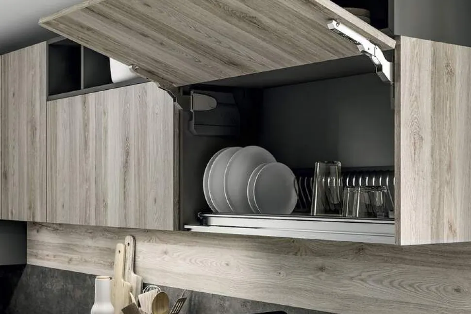 Cucina Moderna Swing Like ad angolo personalizzabile