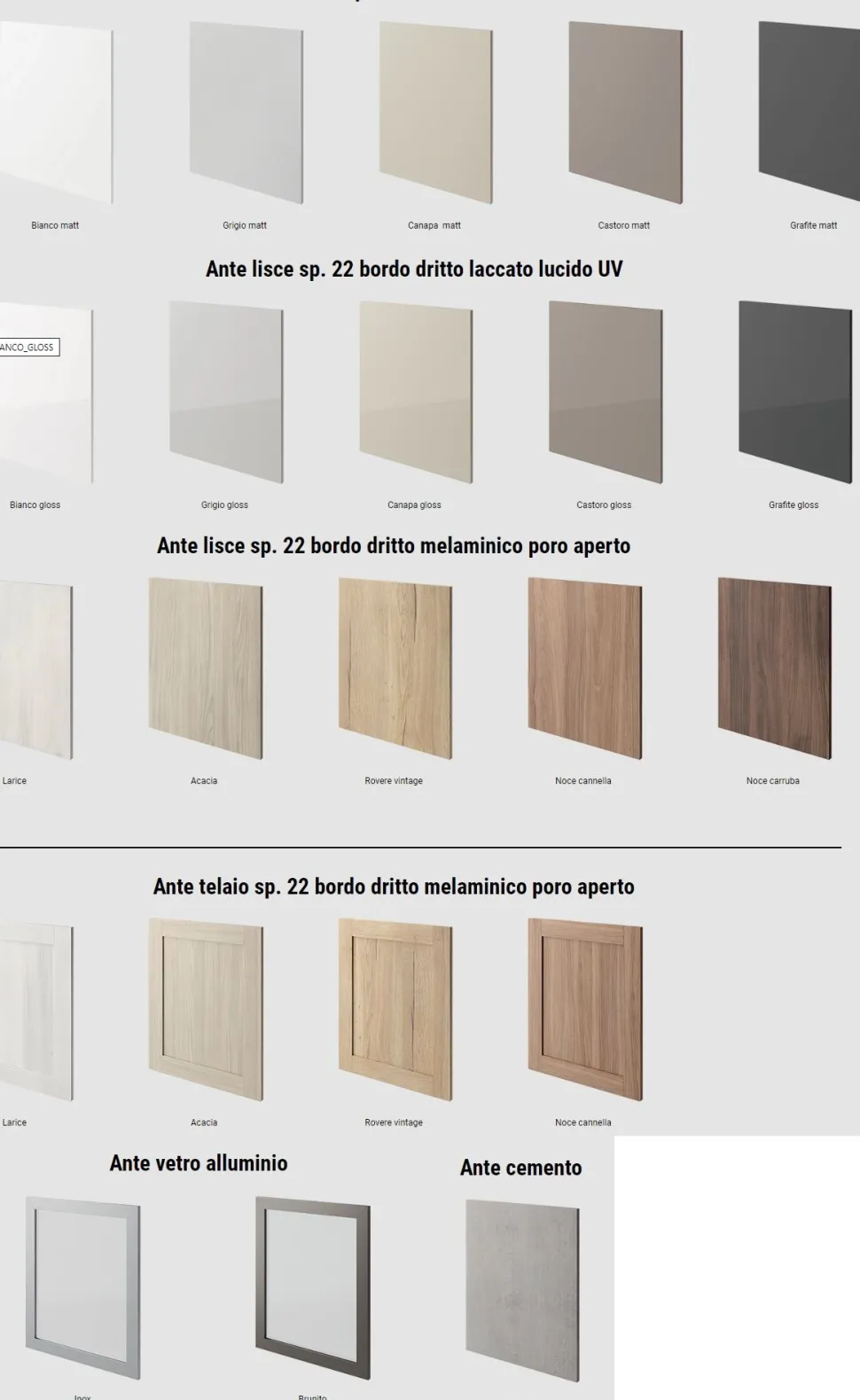 Cucina Moderna Swing Like ad angolo personalizzabile