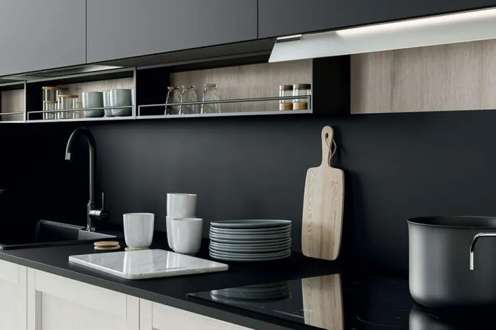 Cucina Moderna Urban Jey lineare modulare