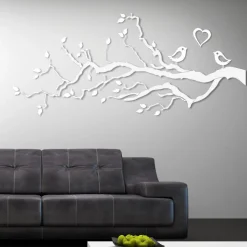 Decorazione in legno LOVE bianca 2 metri