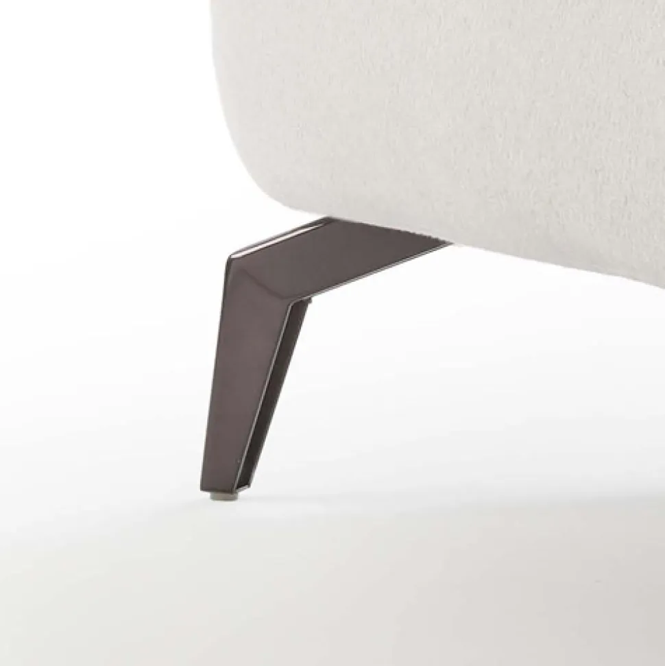 Divano CAPRI componibile imbottito disponibile in diversi tessuti