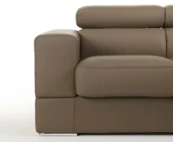 Divano ELENA componibile imbottito disponibile in diversi tessuti