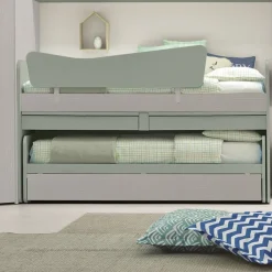 Divano letto 3 posti con scrittoi estraibili disponibile in 26 colorazioni