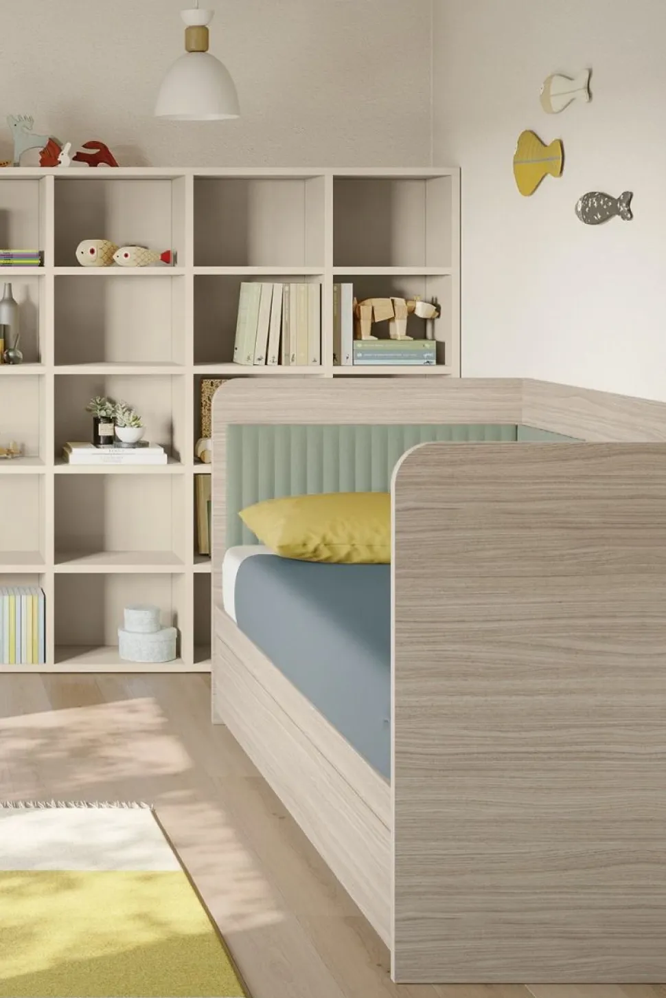 Divano Letto singolo con doppia rete linea Airone disponibile in vari colori