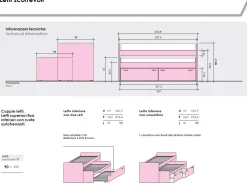 Divano letto singolo 3 posti o con cassettone disponibile in 13 colorazioni