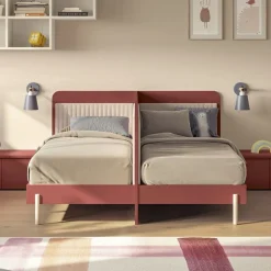 Doppio Letto singolo Dual linea Airone disponibile in vari colori