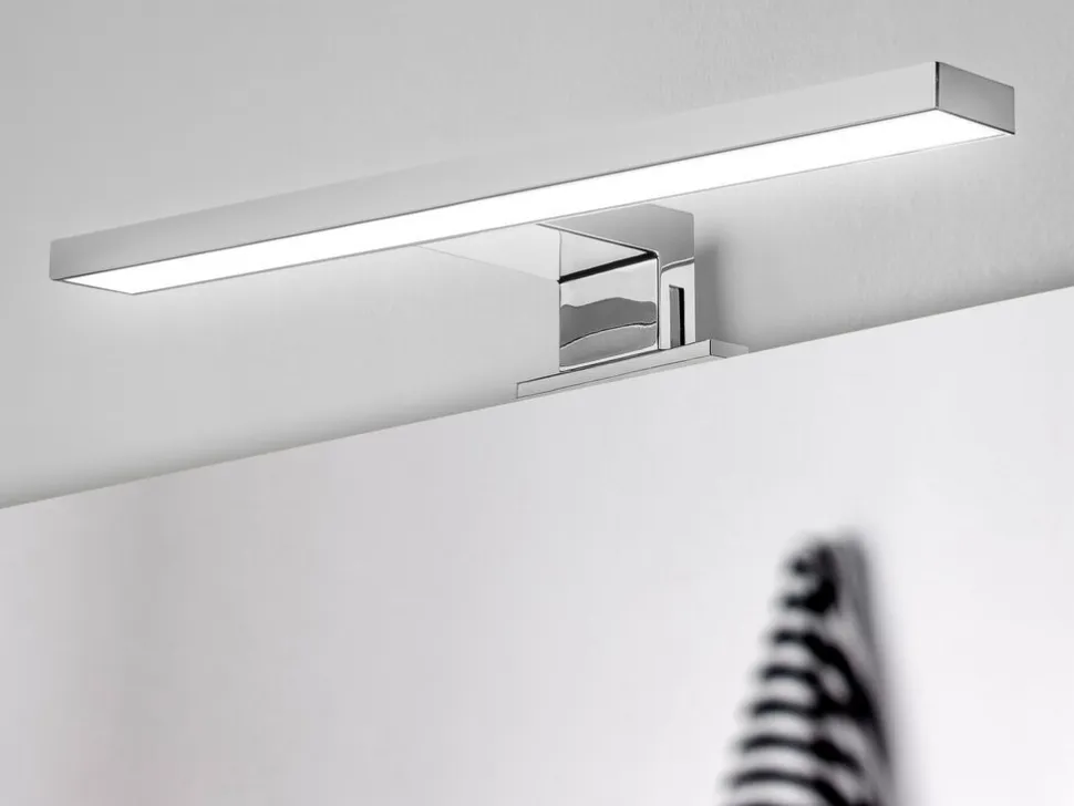 Faretto LED per specchio da bagno Virgo disponibile in 2 colori
