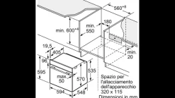 Forno ad incasso Bosch HBA573BR0