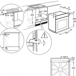 Forno ad incasso Electrolux KODDP66X