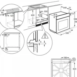 Forno ad incasso Electrolux KODFP46TX
