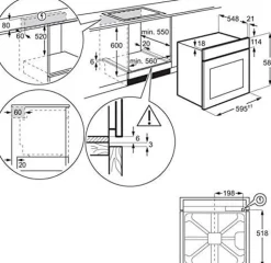 Forno ad incasso Electrolux KOFFP46TX