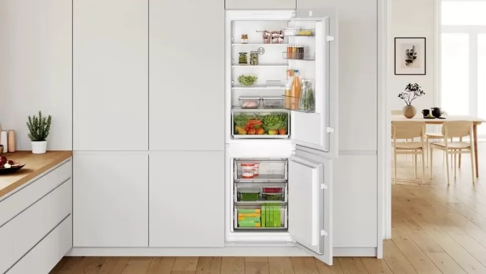 Frigorifero combinato da incasso Bosch KIN865SF0