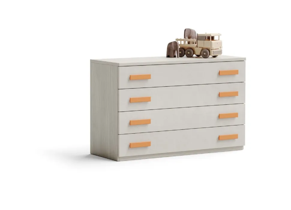 Gruppo notte linea Fly finitura Frassino nuvola disponibile in 16 colori