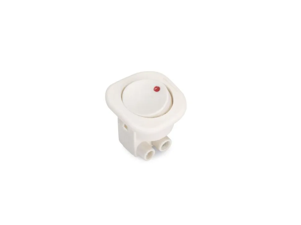 Interruttori da incasso manuali D21x21 disponibile in 3 colori