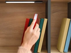 Lampada LED ricaricabile con USB Kaus Black con sensore di prossimità disponibile in 3 misure