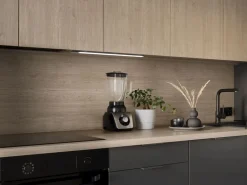 Lampada LED ricaricabile con USB Kaus Black con sensore di prossimità disponibile in 3 misure