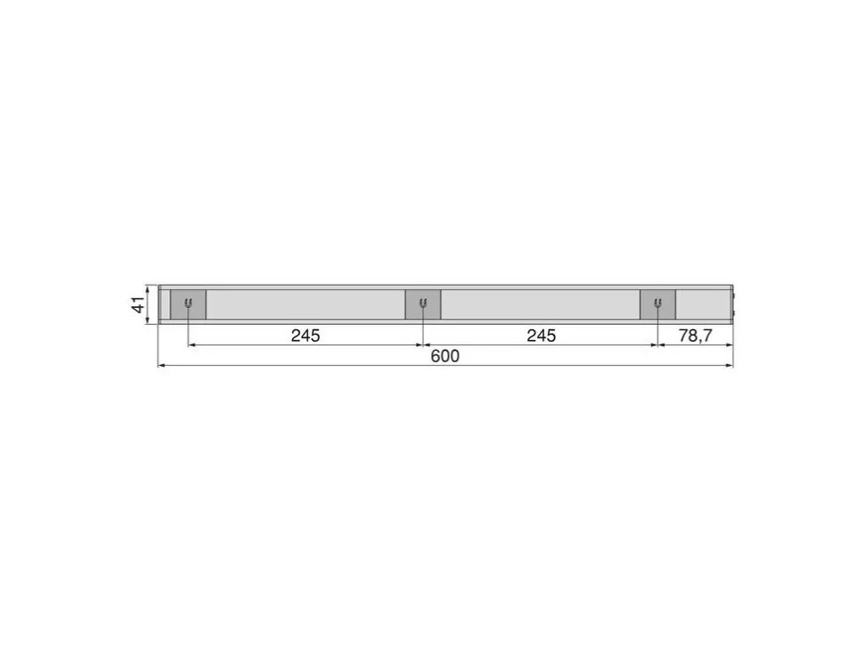 Lampada LED ricaricabile con USB Kaus con sensore di movimento disponibile in 3 misure