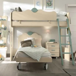 Letto a castello Agata linea Omega disponibile in vari colori