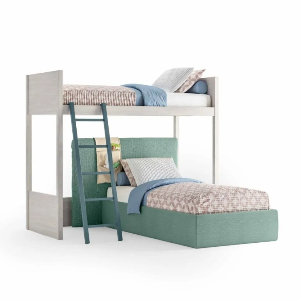 Letto a castello Meddy linea Colorfull disponibile in 20 colorazioni