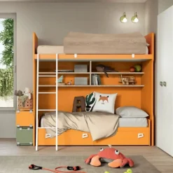 Letto a Castello Pan disponibile in 2 misure e 15 colorazioni