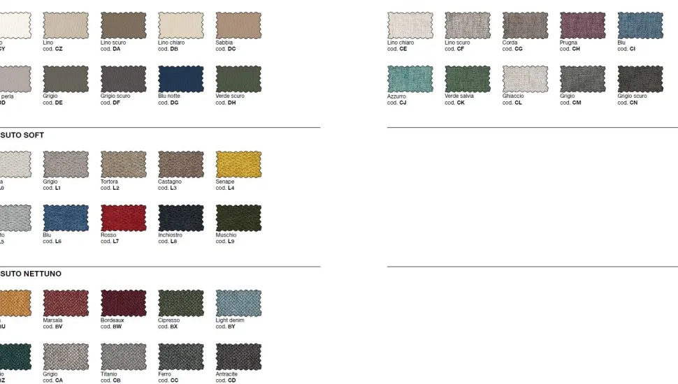 Letto a scomparsa con divano integrato in Noce biondo e Orzo disponibile in vari colori