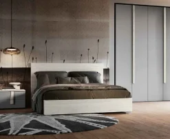 Letto contenitore matrimoniale disponibile in 3 misure e vari colori
