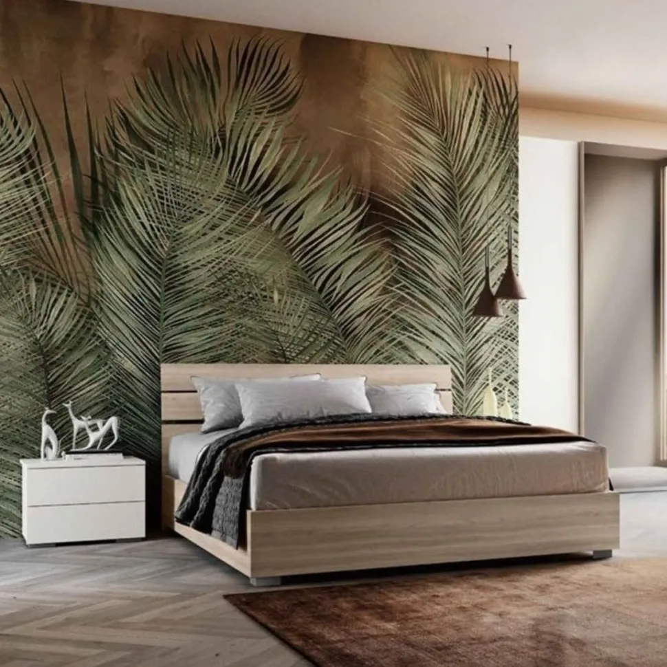 Letto contenitore matrimoniale moderno Relax disponibile in 2 misure e vari colori