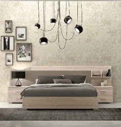 Letto contenitore matrimoniale Tami disponibile in 3 misure e vari colori