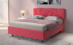 Letto contenitore matrimoniale Pop in Lycra disponibile in 4 colori