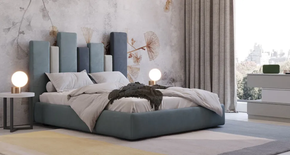 Letto contenitore matrimoniale Road linea New Season