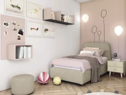 Letto contenitore Singolo Luna linea Airone