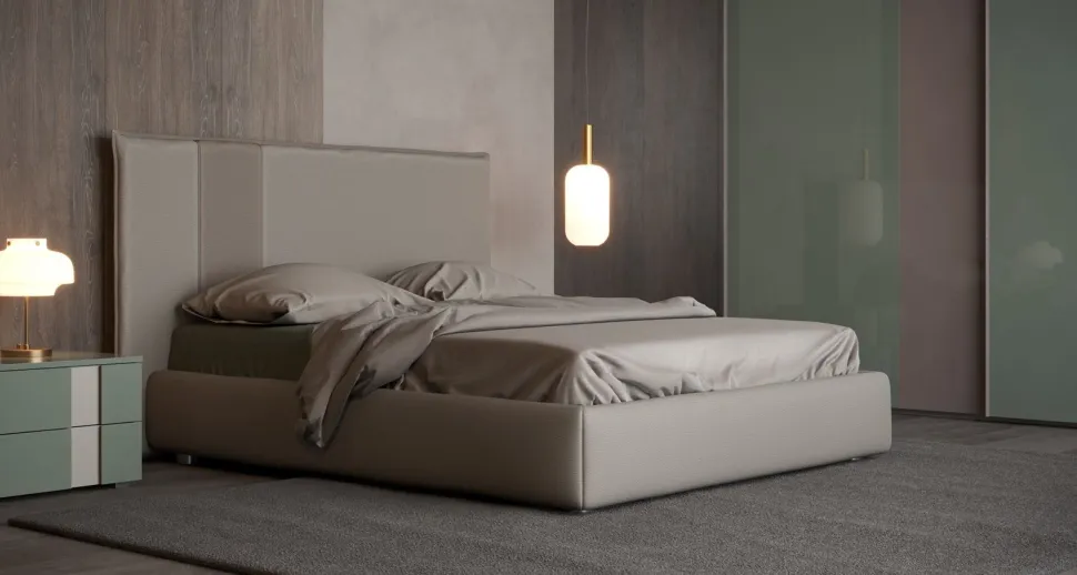 Letto contenitore una piazza e mezza Park linea New Season