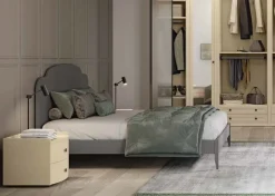 Letto matrimoniale Alì linea Ginevra disponibile in 9 colorazioni