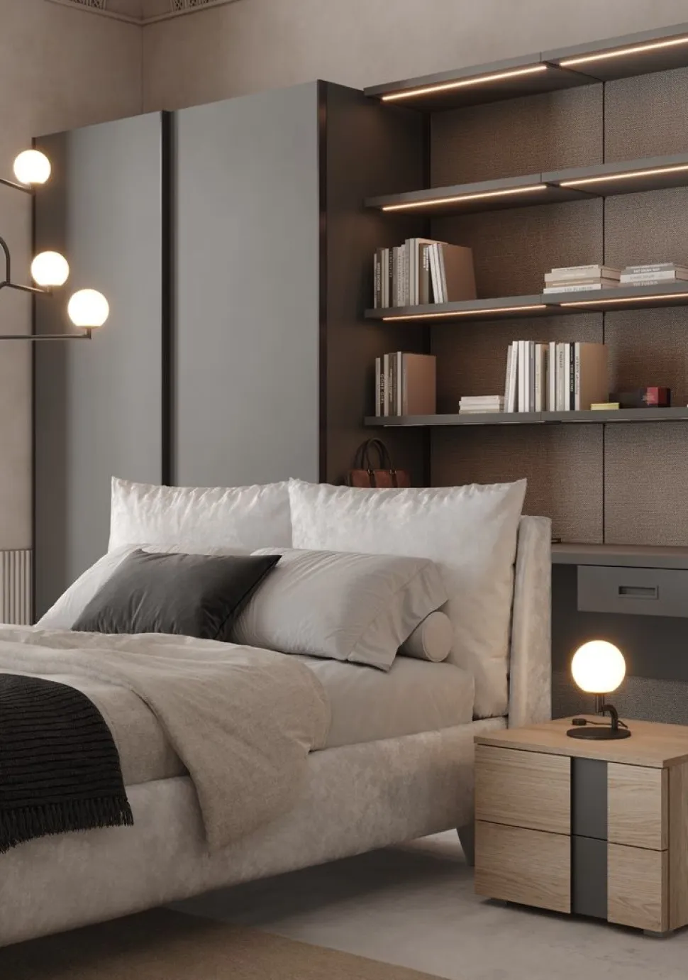 Letto matrimoniale Anthony linea New Season