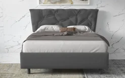 Letto matrimoniale contenitore Denise linea Chérie disponibile in 6 colori