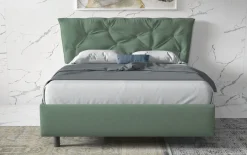 Letto matrimoniale contenitore Denise linea Chérie disponibile in 6 colori