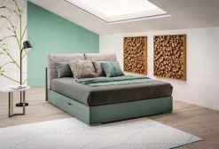 Letto matrimoniale contenitore Augusto linea New Season