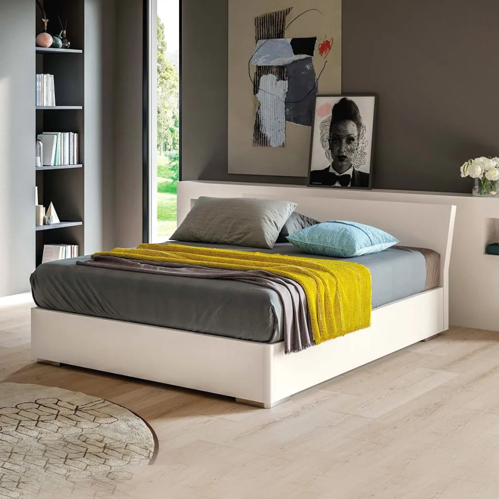 Letto matrimoniale contenitore Cesar linea New Season