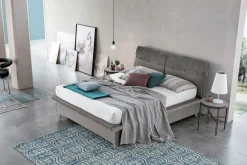 Letto matrimoniale Corfù linea Dreamer in finitura Blu