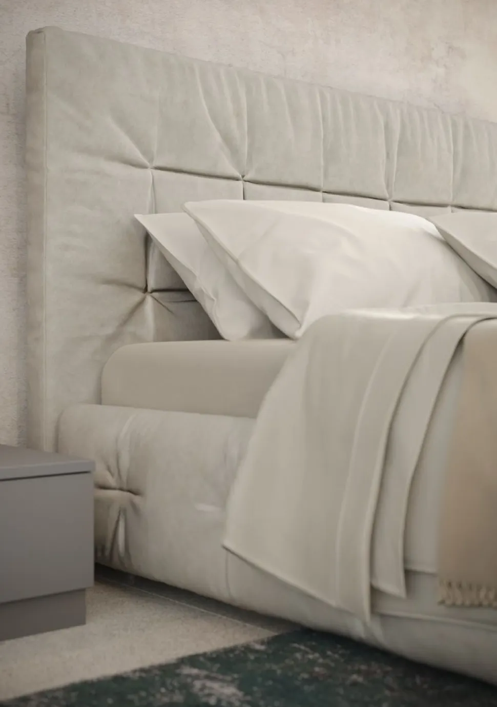 Letto matrimoniale Decò linea New Season