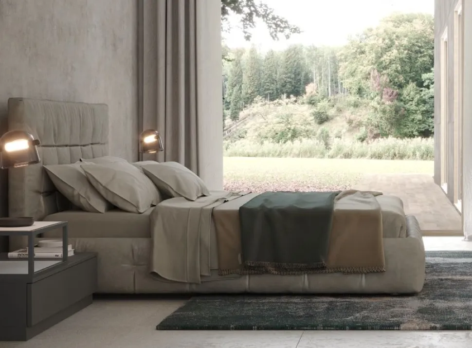 Letto matrimoniale Decò linea New Season